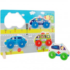 Encajable Coches 3D, Small Foot
