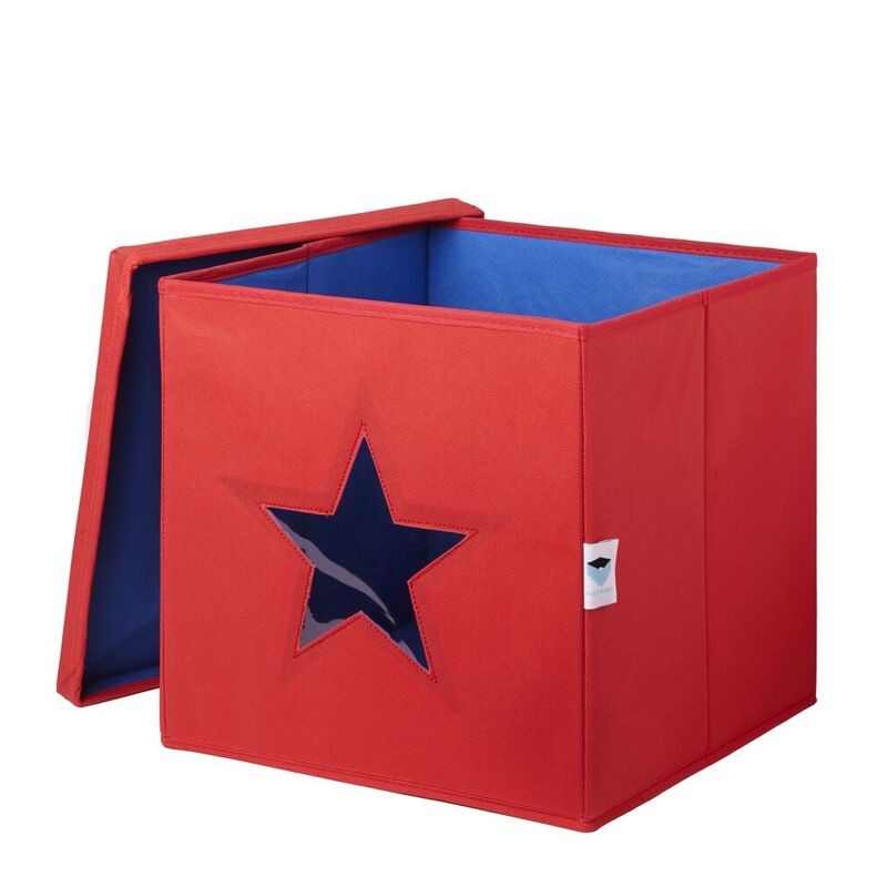 Cubo de almacenaje Estrella Rojo, Storeit