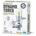 Dynamo Torch, Green Science - Linterna con dinamo, 4M